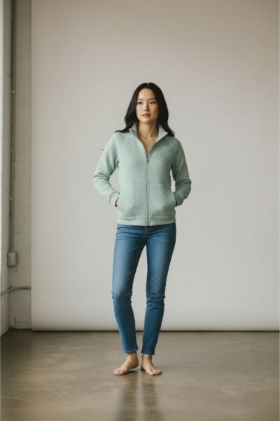 GORDON SMITH BLUE QUILTED JACKET