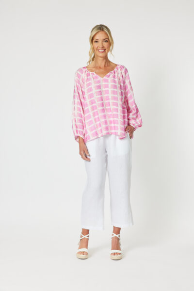 GORDON SMITH PINK TOP