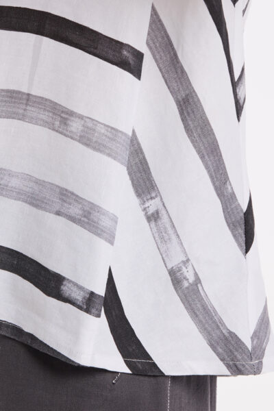 SIROCCO BRUSHED STRIPE TOP