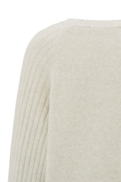 YAYA RIB MIXED SWEATER