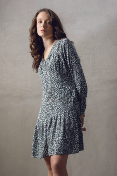 MARBLE SEA FOAM DRESS