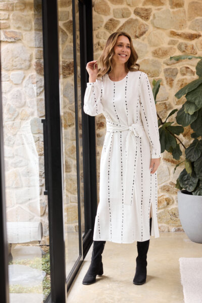 BRAVE AND TRUE TURNING POINT LS DRESS
