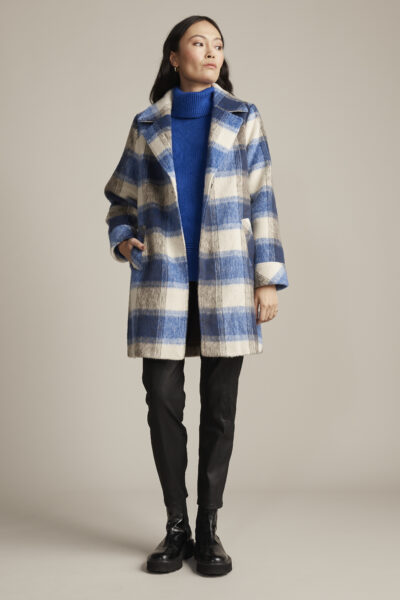 SIROCCO CHECK COAT