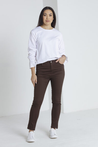 SIROCCO DARK OAK PANNEL SPLIT PANT