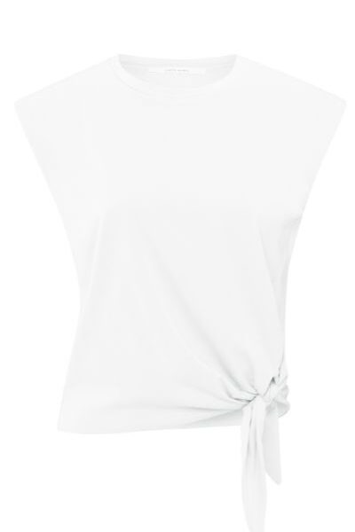 YAYA SLEEVELESS TOP WITH KNOT