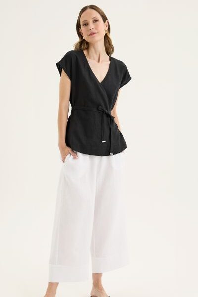 YARRA TRAIL TIRARI WRAP TOP