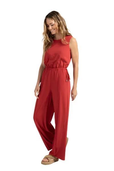 YAYA SCARLET RED JUMPSUIT