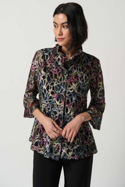 JOSEPH RIBKOFF AUTUMN MULTICOLOR JACKET