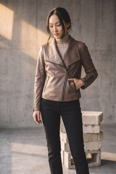 JOSEPH RIBKOFF BROWN JACKET