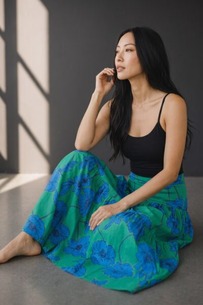 BRAVE AND TRUE HEATHER SKIRT